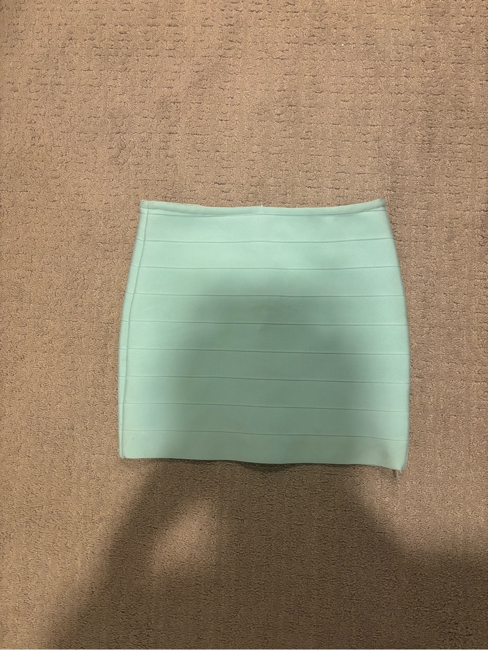 Princess Polly Mint Green Bandage Mini Skirt